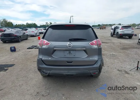 2016 Nissan Rogue Sv из США, поврежденный, VIN KNMAT2MVXGP600099